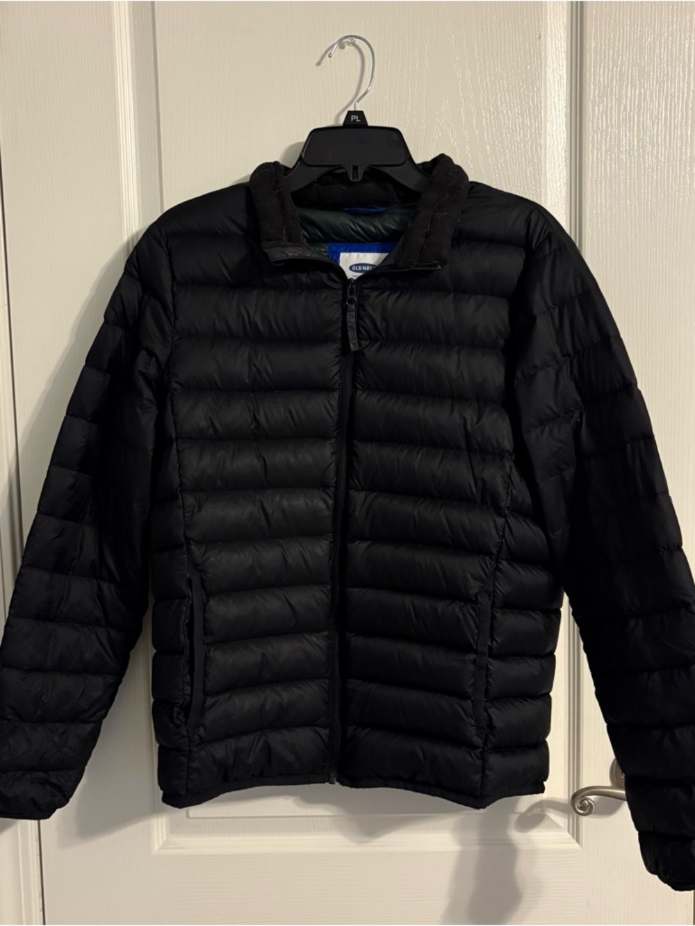 Men's Black Quilted Puffer Jacket